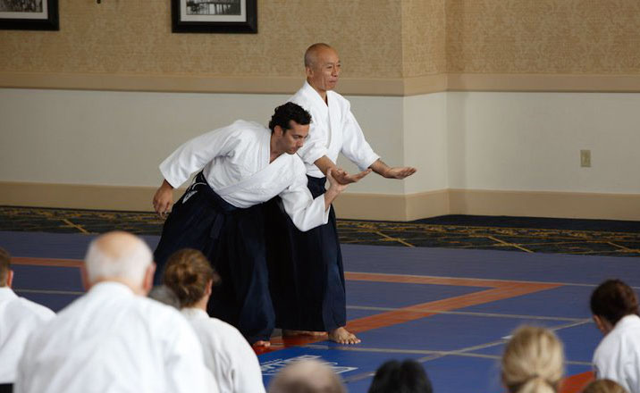 Osawa Hayato Shihan au stage d'été de l'USAF