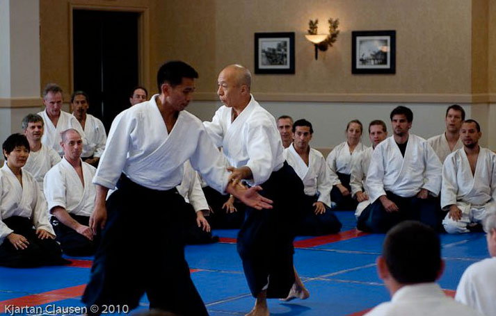 Osawa Hayato Shihan au stage d'été de l'USAF