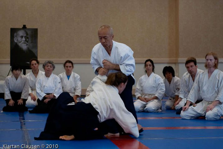 Osawa Hayato Shihan au stage d'été de l'USAF